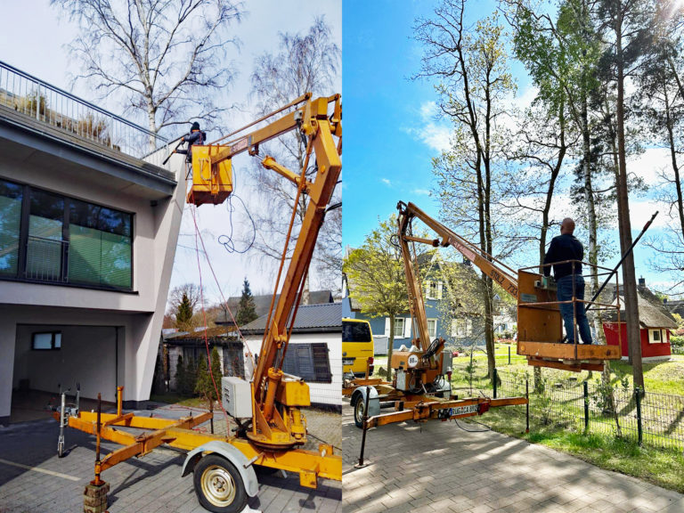 TSR-Maschinenpark-Hebebuehne